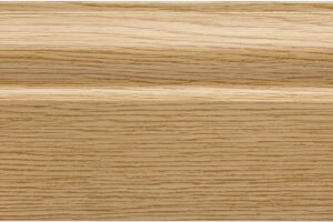 Skirting 508 Plain Ogee 100mm x 14mm x 2.9m Oak