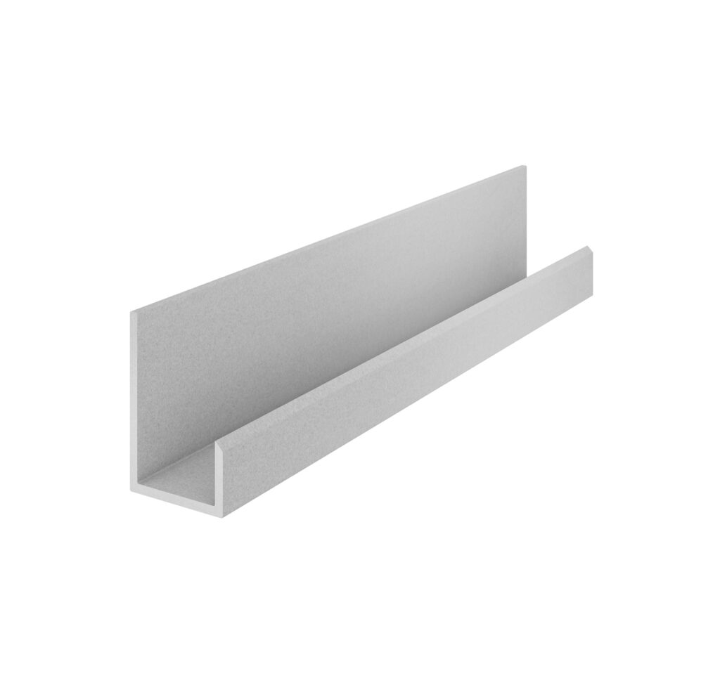 Universal Starter Trim for Wall Cladding 2.7m Rockwell Building Plastics