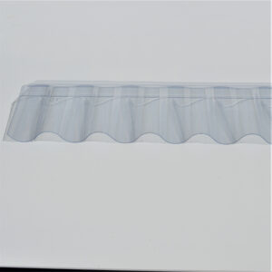 Clear Flashing for Asb Profile 3" PVC