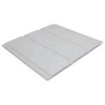 White PVC Ceiling Cladding - 5m x 300mm Triple Plank - Rockwell ...