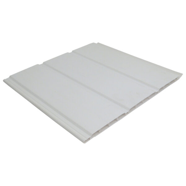 PVC Ceiling cladding and soffit board white