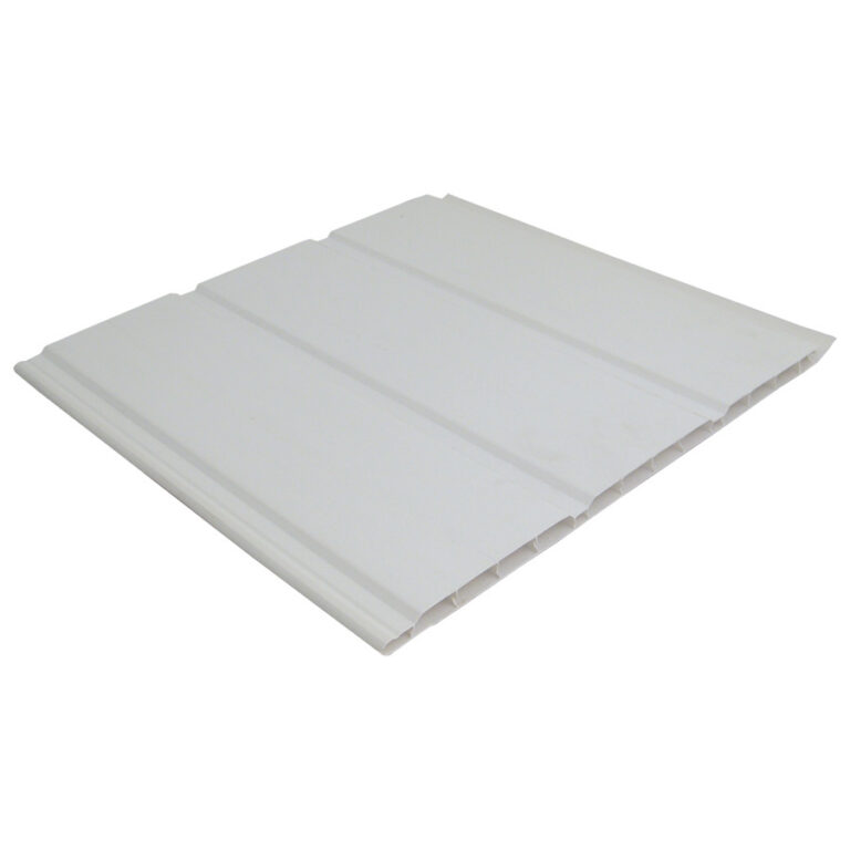 White PVC Ceiling Cladding - 6m x 300mm Triple Plank - Rockwell ...