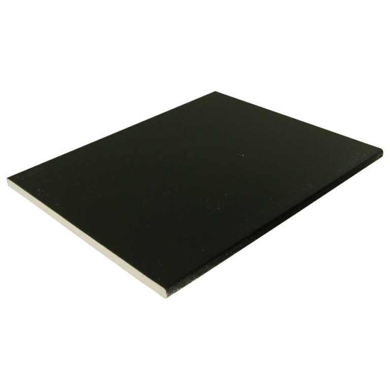 Multi Purpose Universal Flat Board 200mm x 10mm Black Ash 2.5m long