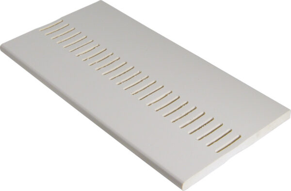 Vented soffit board 2.5m White