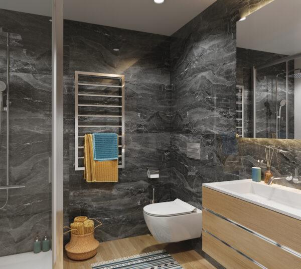 SPC Wall Cladding Dark Stone