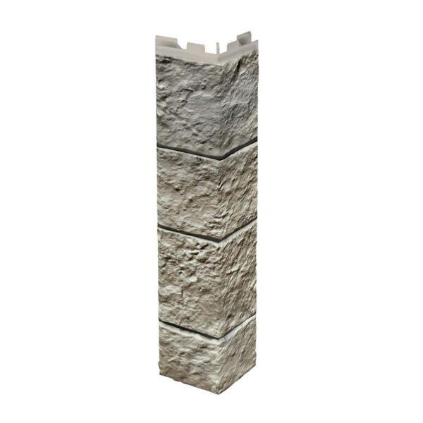 Beige sandstone corner for Vox Solid system cladding | www.rockwellbuildingplastics.co.uk