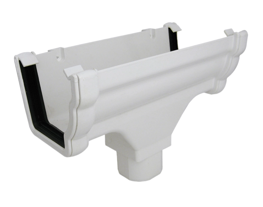 Niagara Ogee Gutter Running Outlet Choice of Colours Rockwell