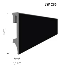 SB Espumo 80mm Black 206 - Image 2