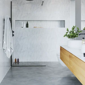 Geo Panel Light Grey Gloss-Tile