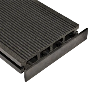 charcoal decking end cap