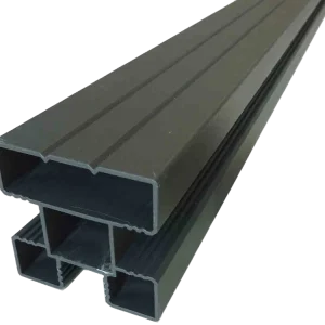 Anthracite Aluminium Fence Post