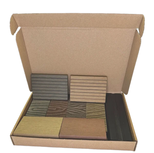 Sample Box Deep Wood Grain Decking WPC – Natural Colours - Rockwell ...