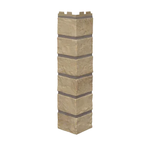 beige brick corner