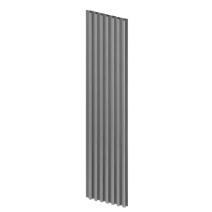 Vilo MPC Slat Panel Small 148mm x 2.65M Brushed Steel